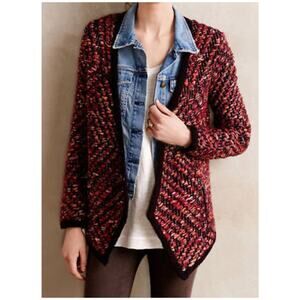 Moth Anthropologie Open Front Cardigan Sweater